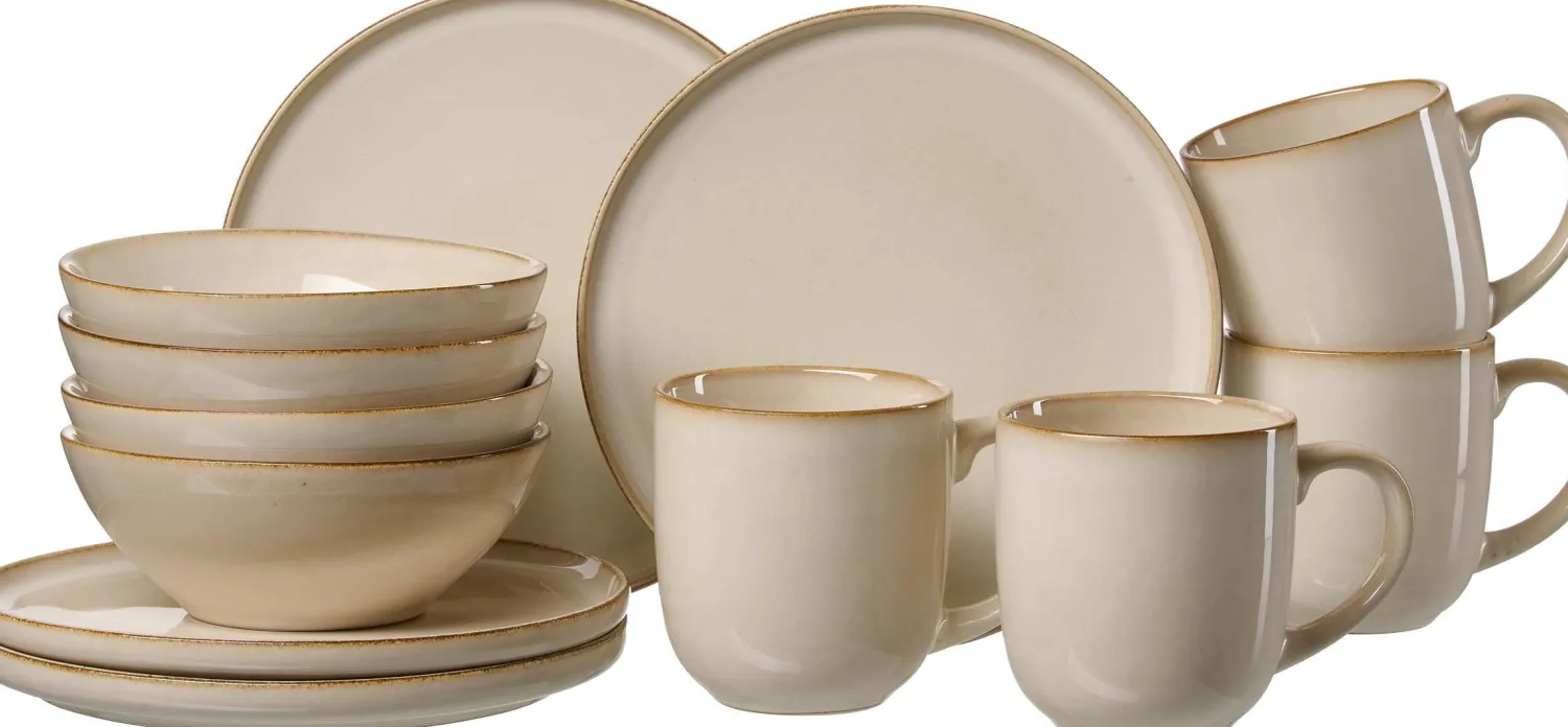 Online Frühstücksservice Olivia | 12-teilig | beige Set