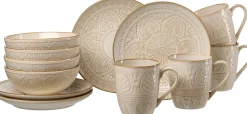 Outlet Frühstücksservice Omara | 12-teilig | beige Set