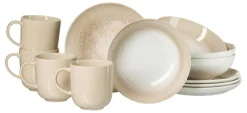 Frühstücksservice Savora | 12-teilig | braun Service