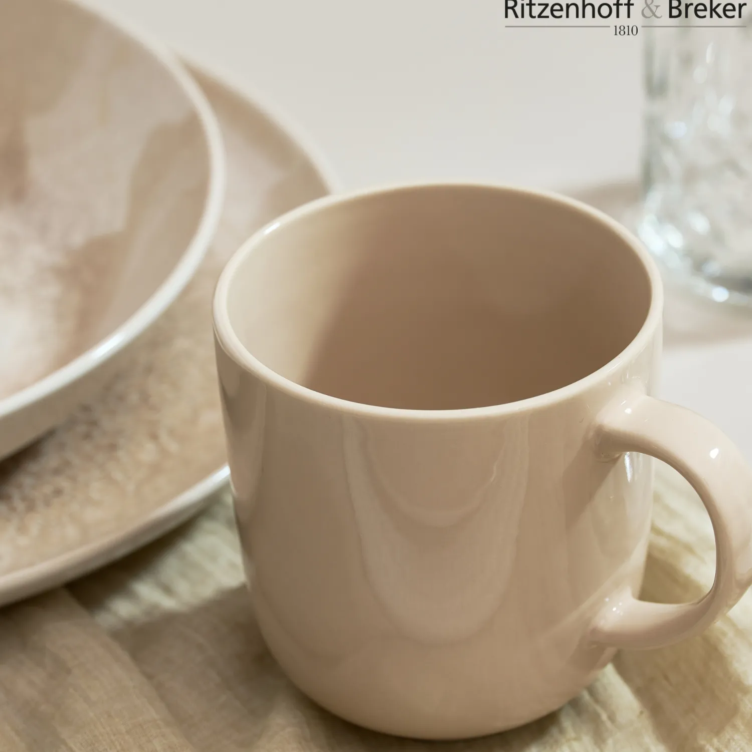 Frühstücksservice Savora | 12-teilig | braun Service