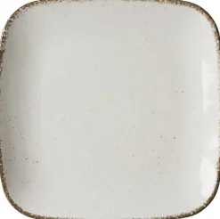 Outlet Frühstücksteller Casa | 22,5 x 22,5 cm | creme Teller