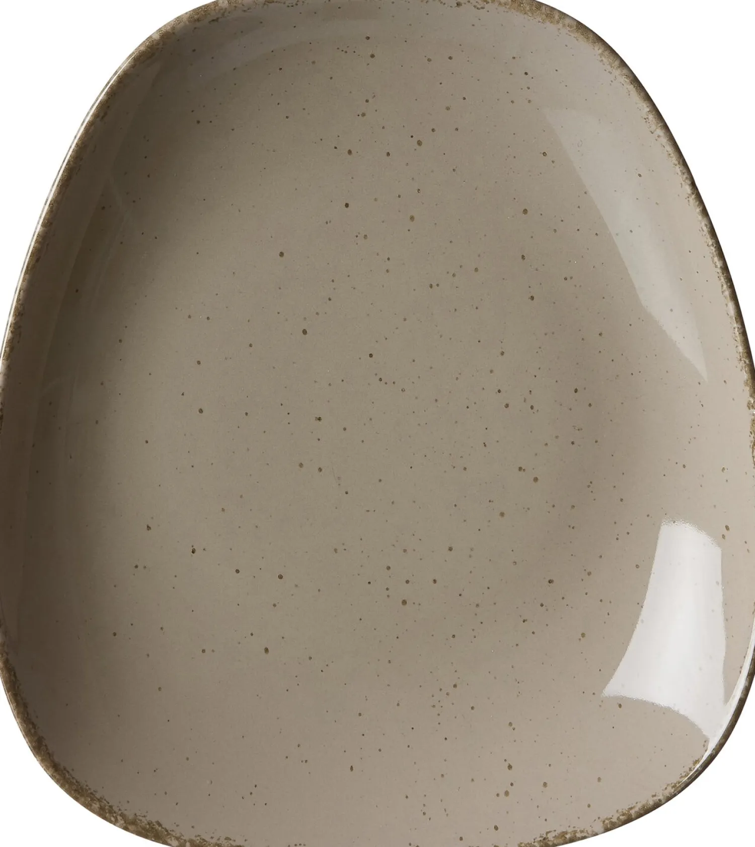 Sale Frühstücksteller Casa | 22,5 x 20 cm | grau | oval Teller