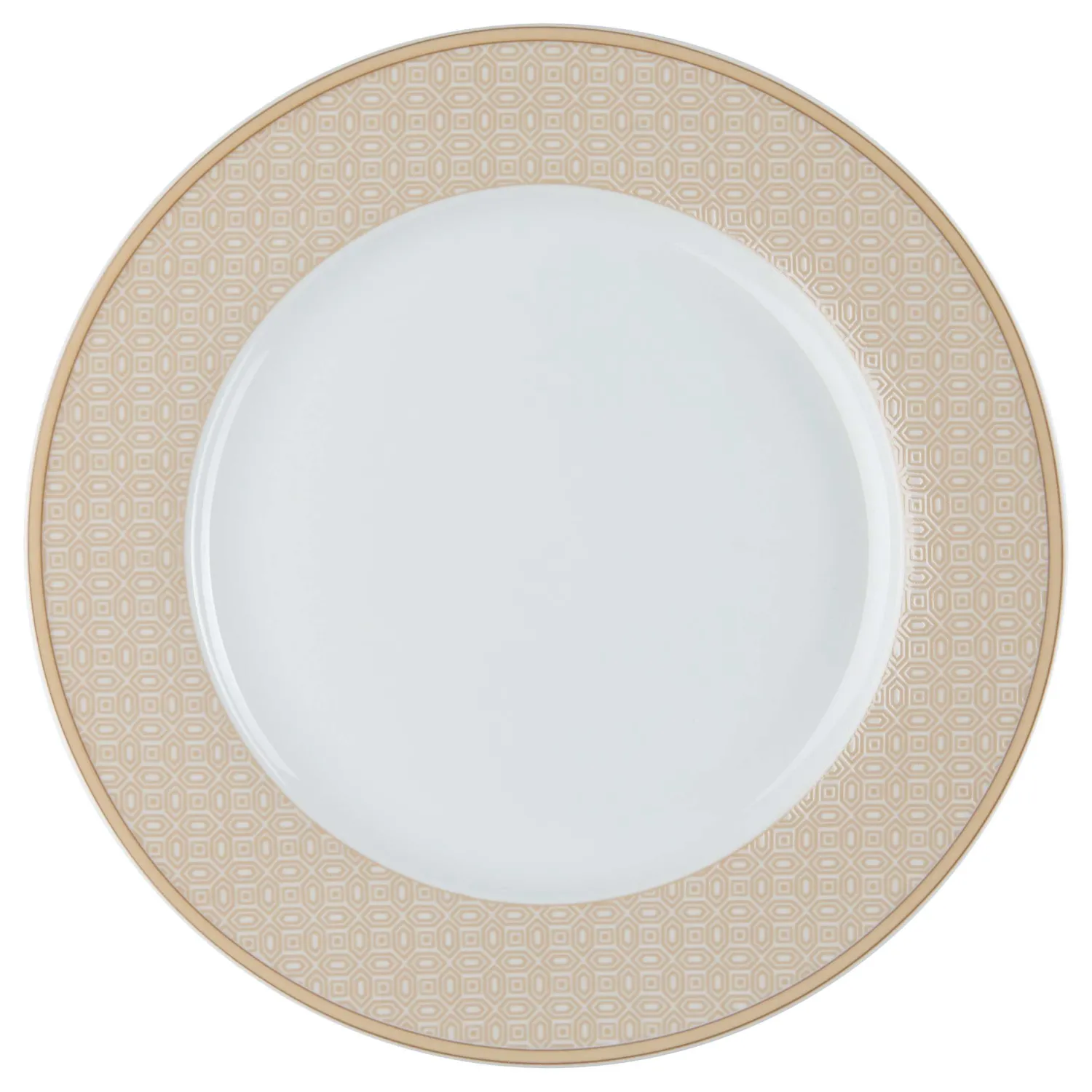 Hot Frühstücksteller Geo | 20,5 cm | weiss Teller