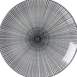 Online Frühstücksteller Takeo Stripes | 21,5 cm | schwarz Teller
