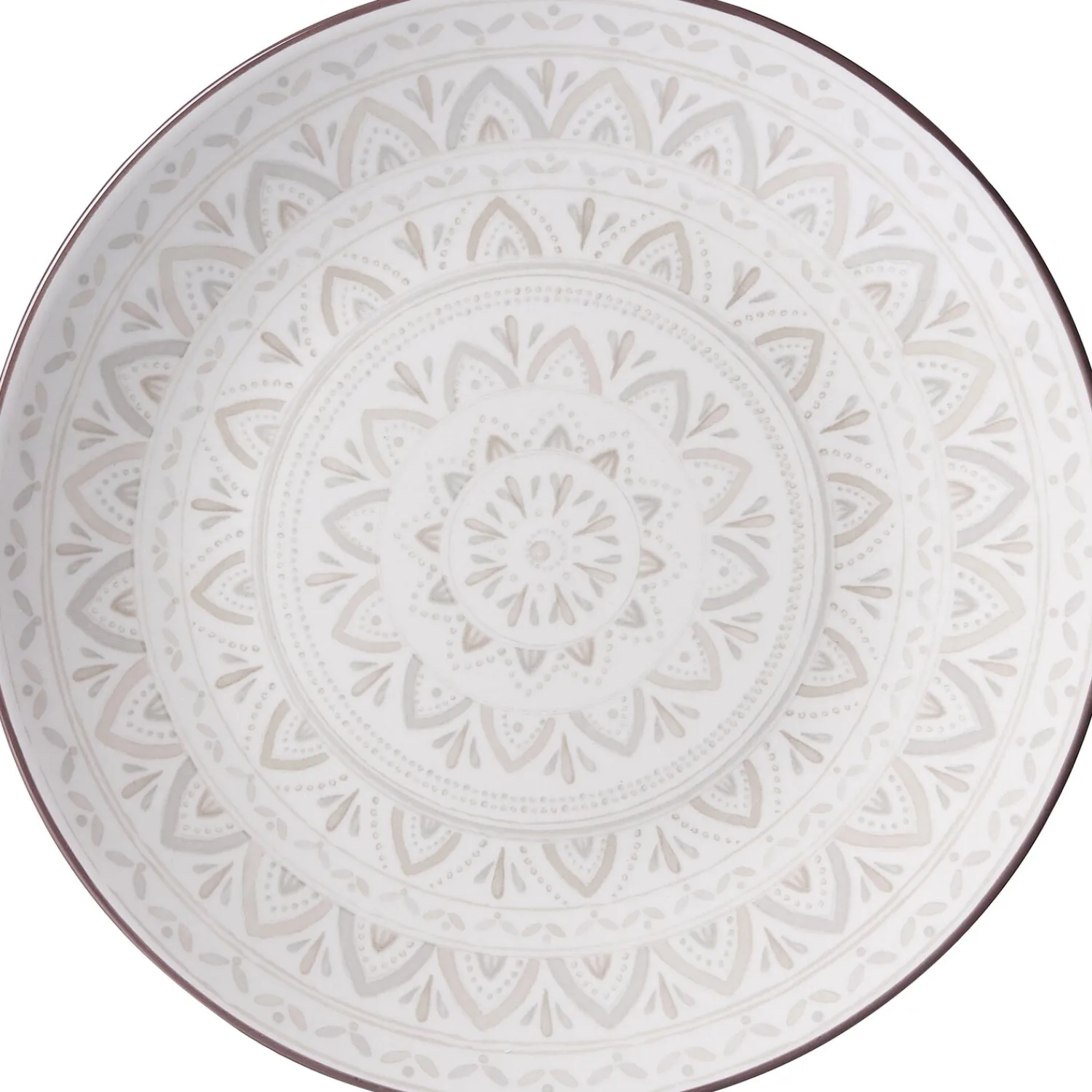 New Frühstücksteller Valencia Dekor | 21,5 cm | weiss Teller