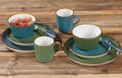 Sale Frühstücksteller Visby | 20,5 cm | grün Teller