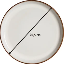 Outlet Frühstücksteller Visby | 20,5 cm | weiss Teller