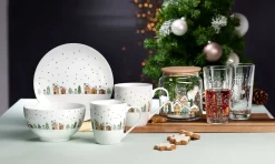 Best Frühstücksteller Winterdorf | 21 cm Teller