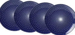 New Frühstücksteller-Set Royal Reiko | 4-teilig | blau Teller