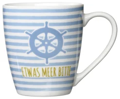 Outlet Kaffeebecher Ahoi Etwas Meer | 360 ml | weiss Becher