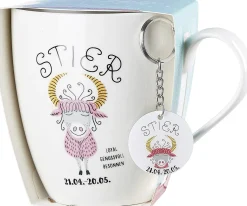 Sale Kaffeebecher Astro Stier | 650 ml | mit Schlüsselanhänger Becher