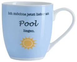 Online Kaffeebecher Auszeit Pool | 500 ml Becher