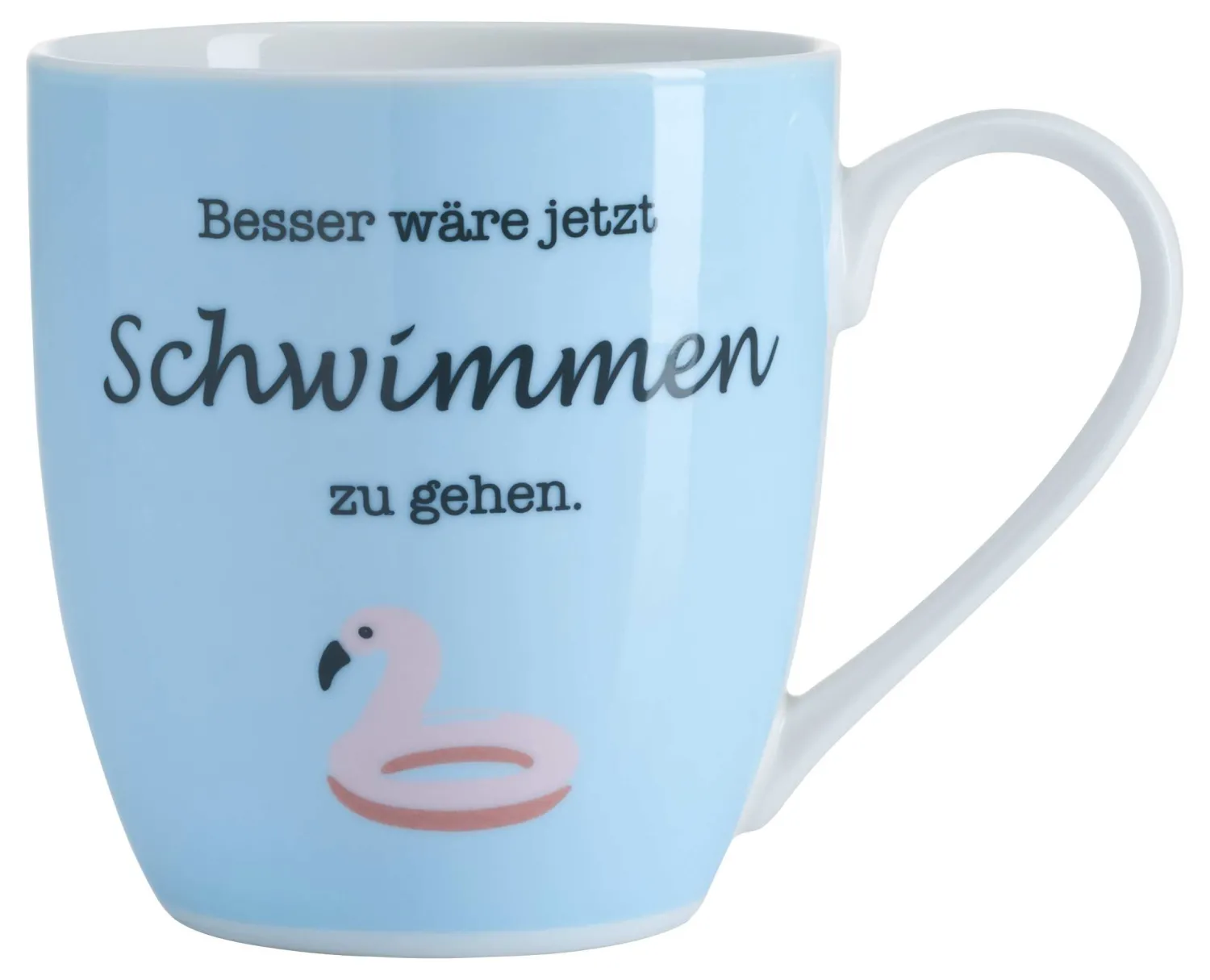 Clearance Kaffeebecher Auszeit Schwimmen | 500 ml Becher
