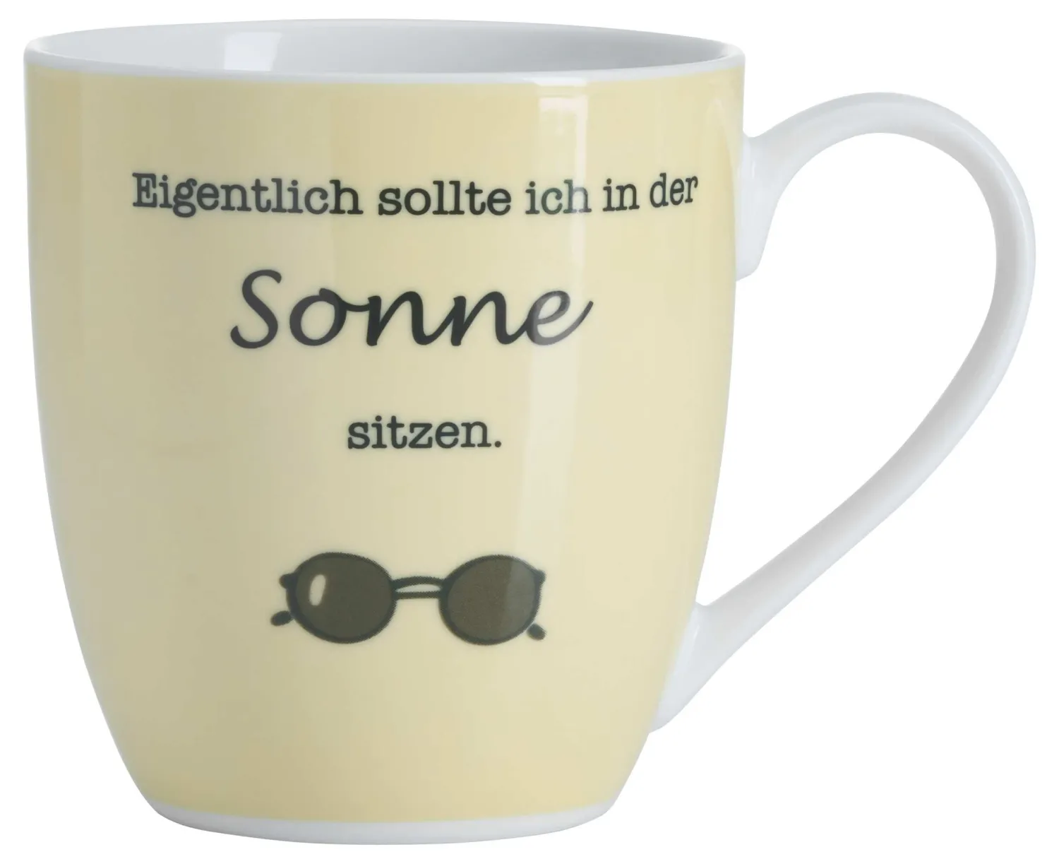 Outlet Kaffeebecher Auszeit Sonne | 500 ml Becher