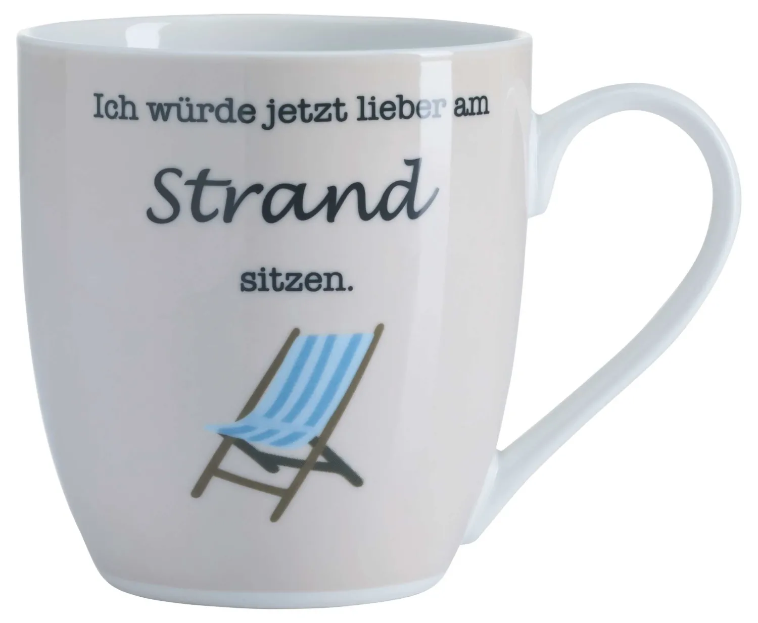 Sale Kaffeebecher Auszeit Strand | 500 ml Becher