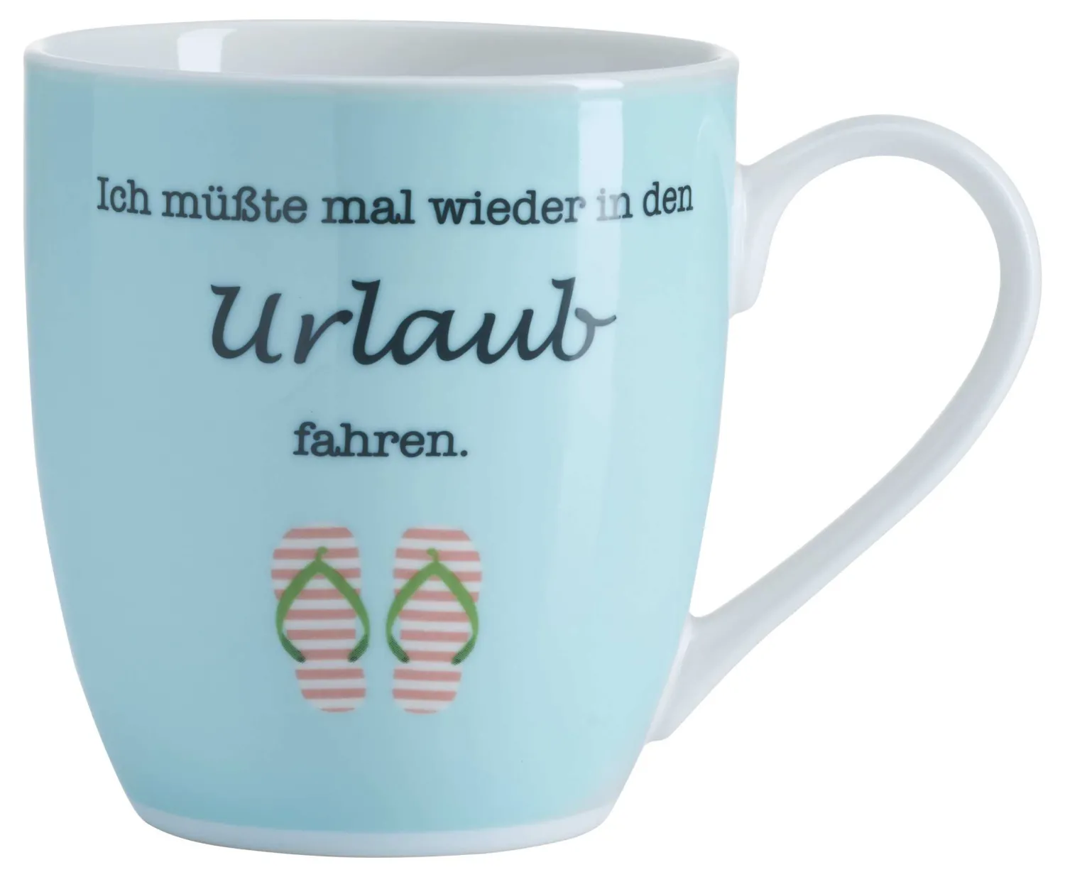 Clearance Kaffeebecher Auszeit Urlaub | 500 ml Becher