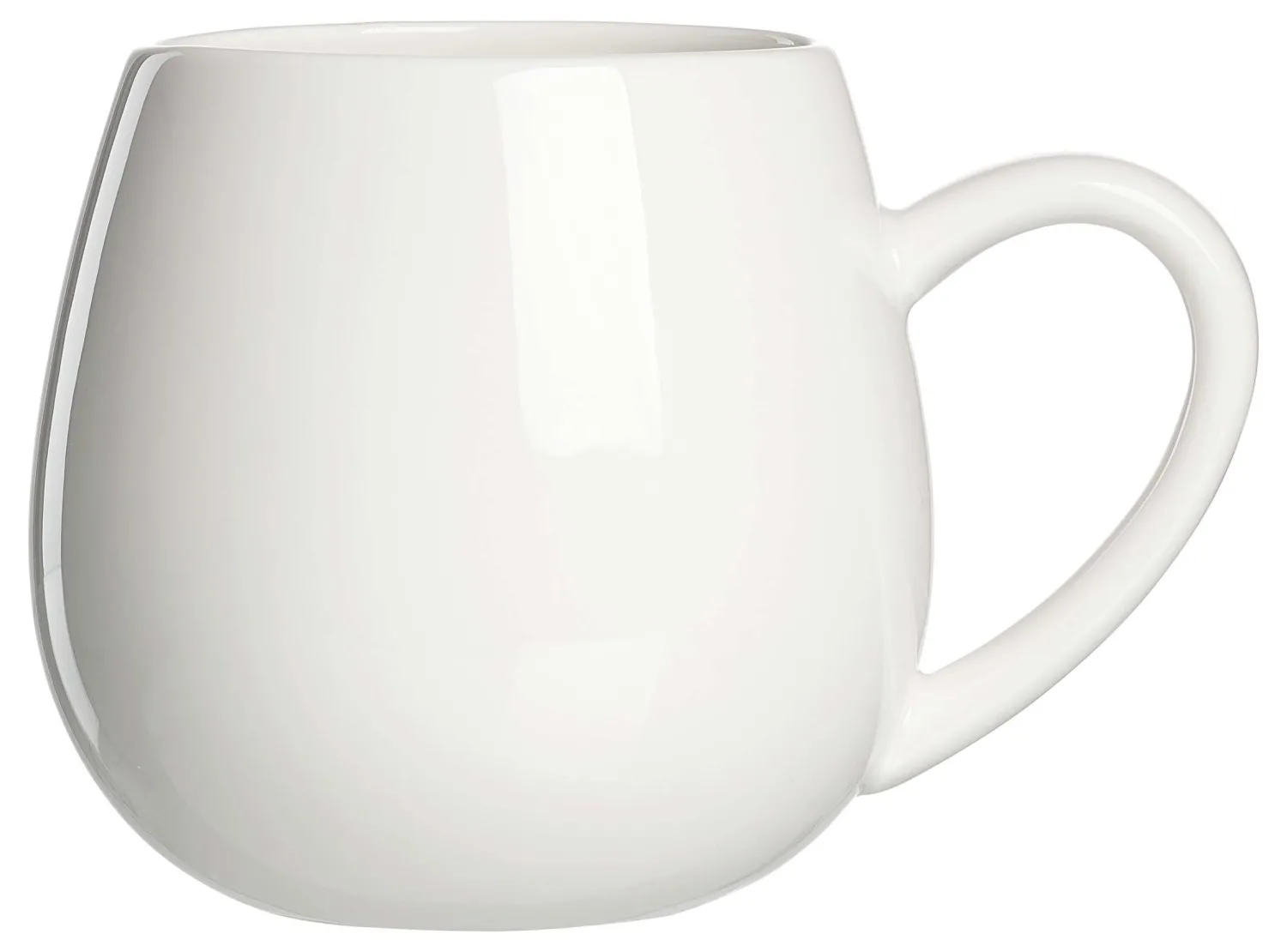 New Kaffeebecher Bari | 450 ml | weiss | bauchig Becher