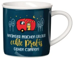 Sale Kaffeebecher Camping Profis| 360 ml | blau Becher