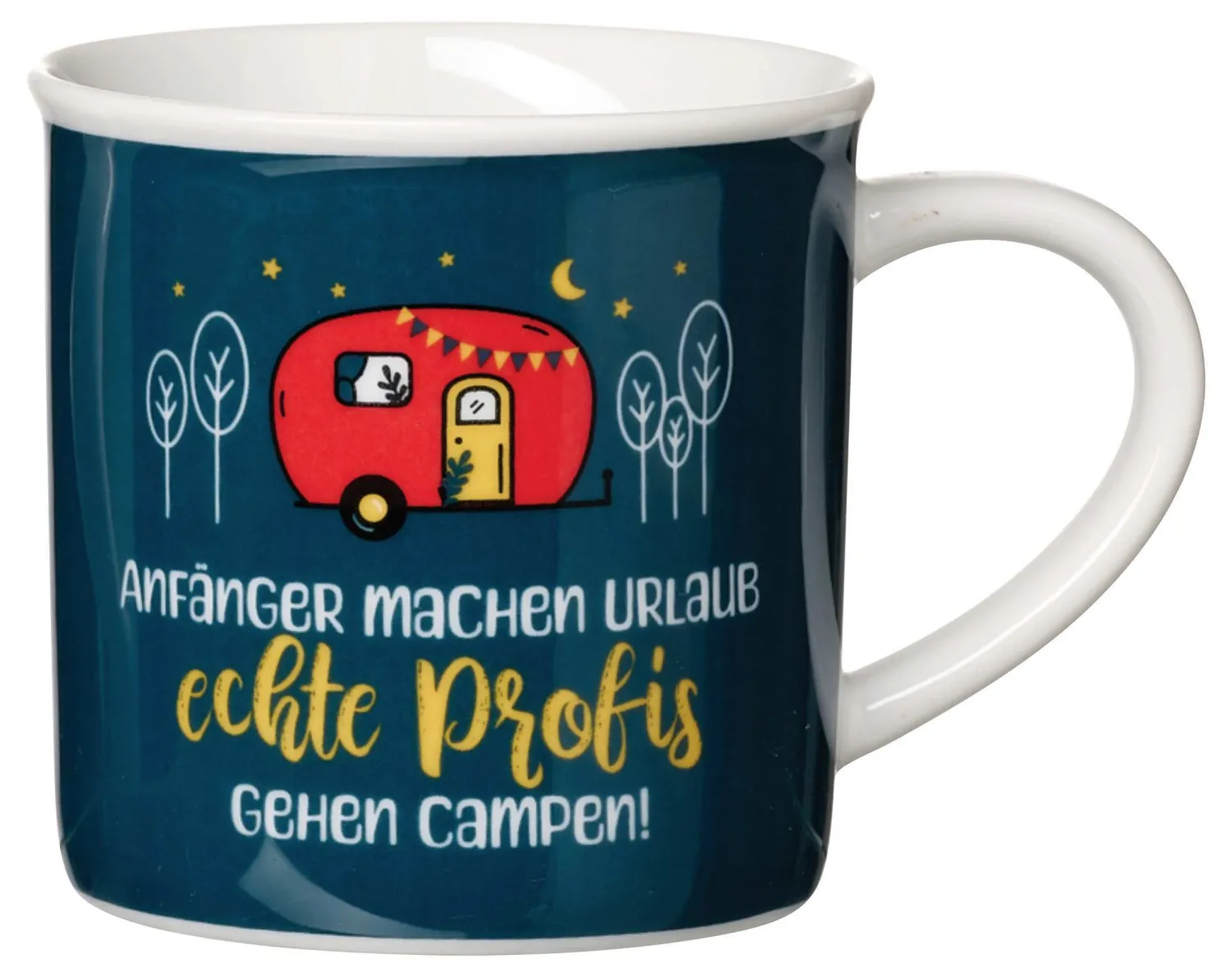 Sale Kaffeebecher Camping Profis| 360 ml | blau Becher