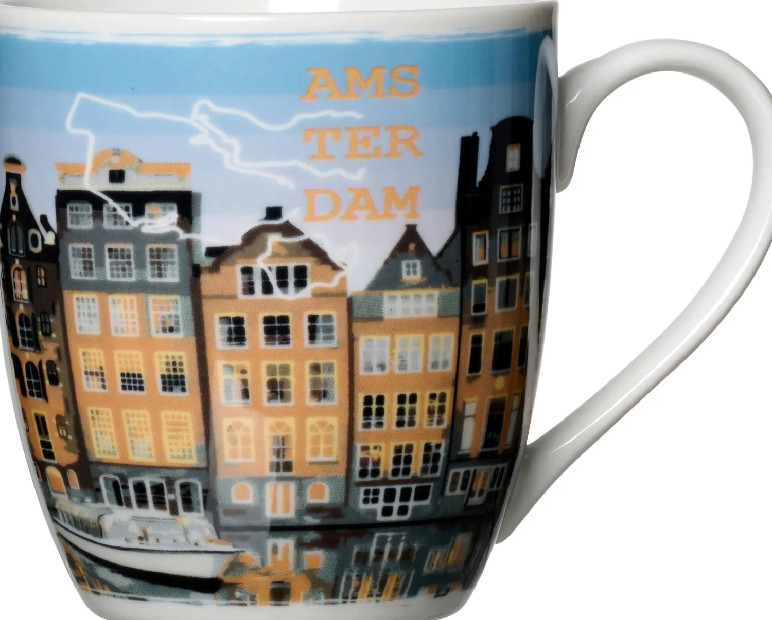 Best Kaffeebecher City Amsterdam | 500 ml Becher