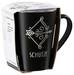 Hot Kaffeebecher Cosmic Schütze | 350 ml | schwarz Becher