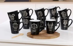 Best Kaffeebecher Cosmic Stier | 350 ml | schwarz Becher