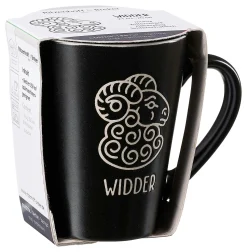New Kaffeebecher Cosmic Widder | 350 ml | schwarz Becher