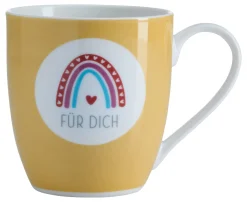 Hot Kaffeebecher Glück Bogen | 500 ml Becher