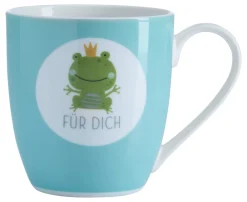 Clearance Kaffeebecher Glück Frosch | 500 ml Becher