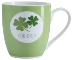 Online Kaffeebecher Glück Klee | 500 ml Becher