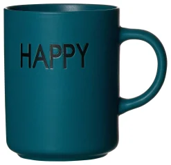 Discount Kaffeebecher Happy | 390 ml | petrol Becher