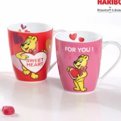 Hot Kaffeebecher HARIBO For you | 360 ml | pink Becher