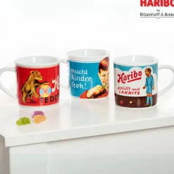 Best Kaffeebecher HARIBO Retro | Lakritz | 380 ml Becher