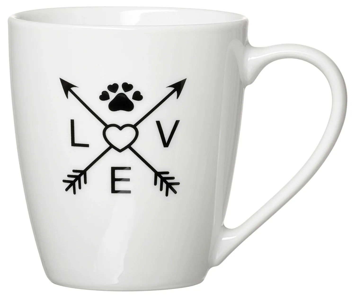 Clearance Kaffeebecher Mika Love | 360 ml Tierliebhaber
