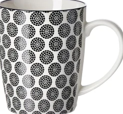 Sale Kaffeebecher Takeo Circles | 350 ml | schwarz Becher