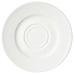 Outlet Kaffeebecher- und Cappuccinountertasse Saphir | 16,5 cm | weiss Untertasse
