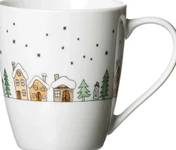 Best Kaffeebecher Winterdorf | 360 ml Becher