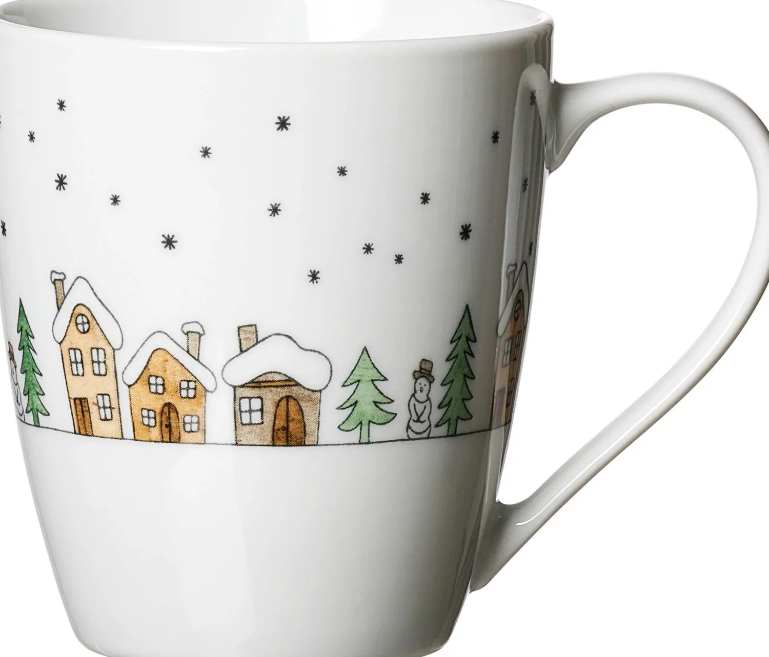 Best Kaffeebecher Winterdorf | 360 ml Becher