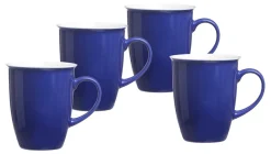 Sale Kaffeebecher-Set Doppio | 4-teilig | 320 ml | blau Becher