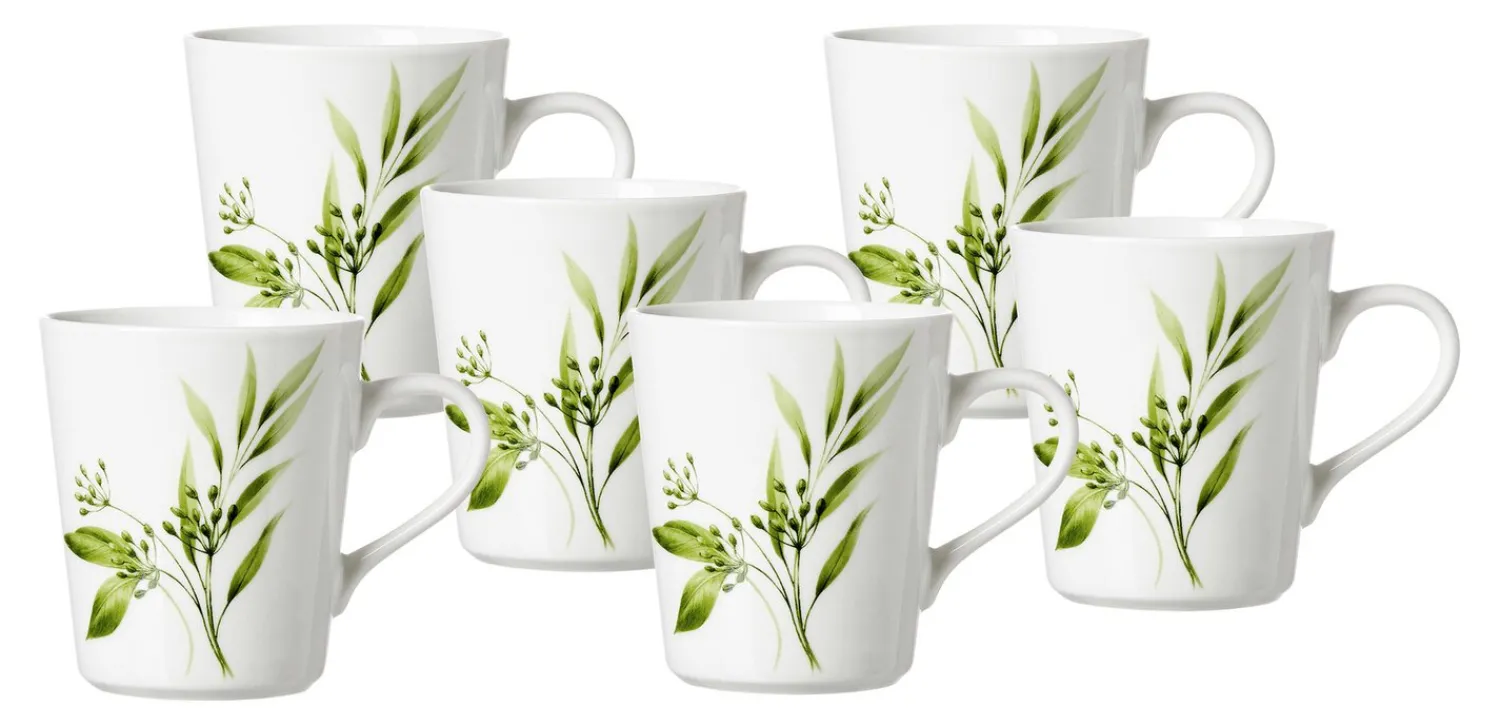 Online Kaffeebecher-Set Evora | 6-teilig | grün Becher