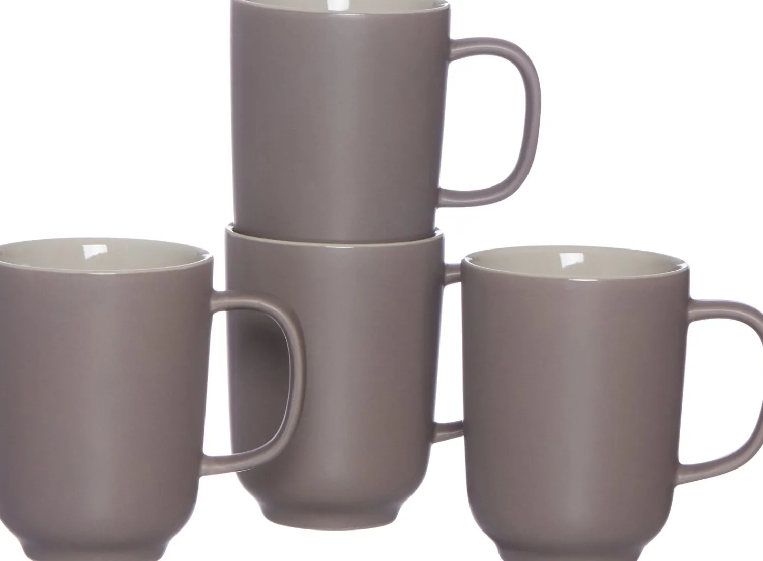 Best Kaffeebecher-Set Jasper | 4-teilig | 285 ml | taupe Becher