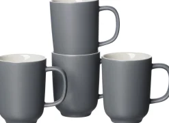 Discount Kaffeebecher-Set Jasper | 4-teilig | 285 ml | grau Becher