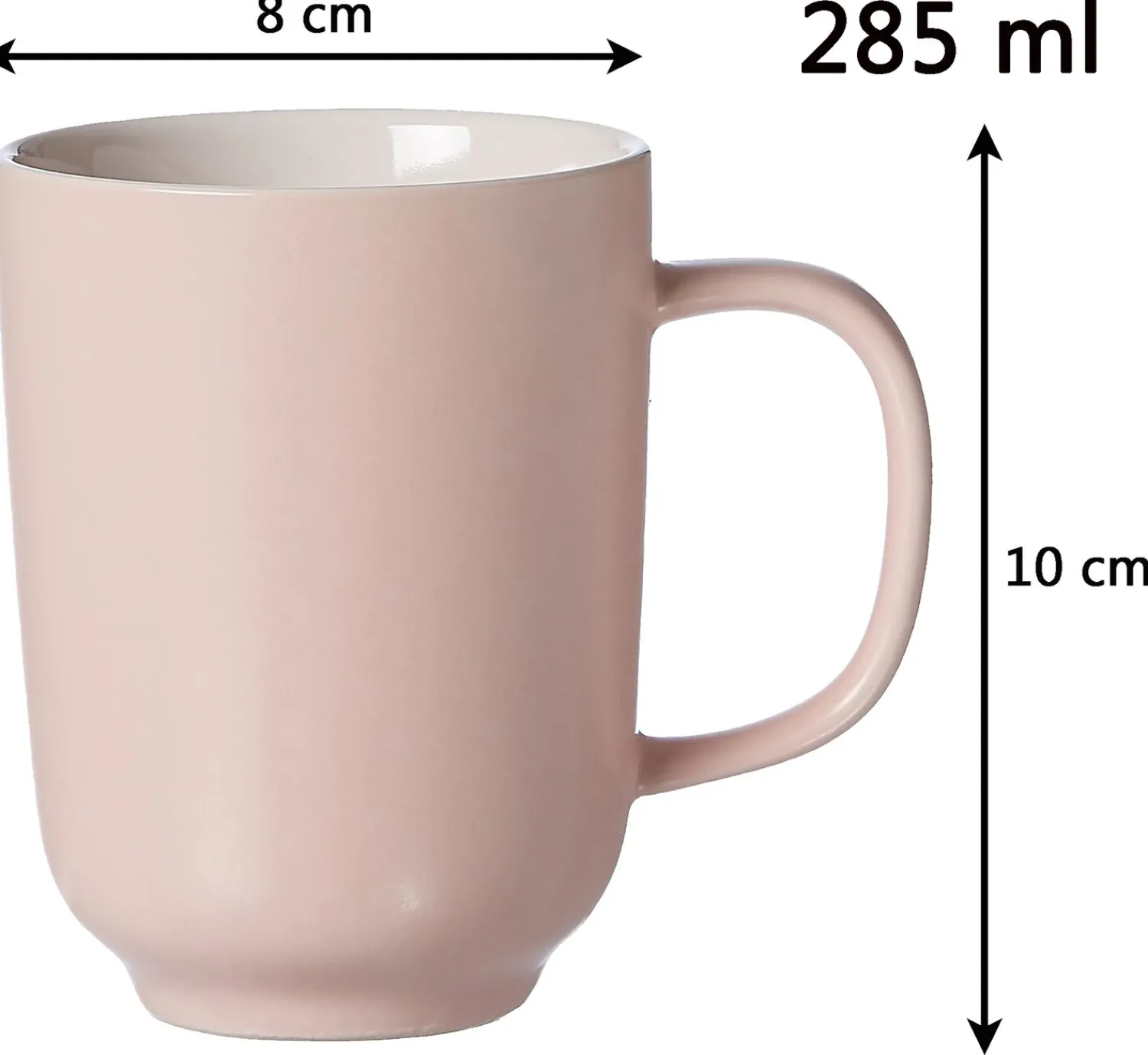 Sale Kaffeebecher-Set Jasper | 4-teilig | 285 ml | rose Becher