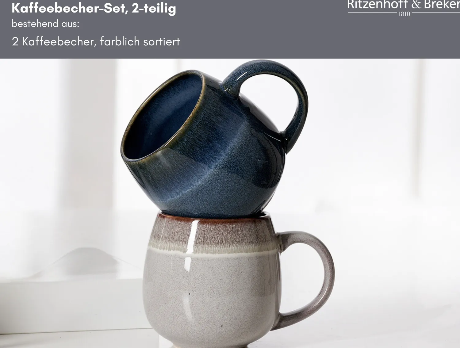 Sale Kaffeebecher-Set Lagom | 2-teilig | 475 ml Becher