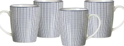 Discount Kaffeebecher-Set Royal Makoto | 4-teilig | 350 ml | blau Becher