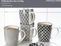 Online Kaffeebecher-Set Takeo | 4-teilig | 350 ml Becher