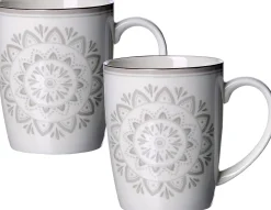 Sale Kaffeebecher-Set Valencia | 2-teilig | 350 ml | weiss Becher