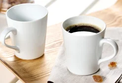 Clearance Kaffeebecher-Set Vio | 6-teilig | 300 ml | weiss Becher