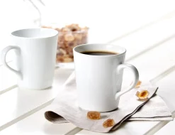 Clearance Kaffeebecher-Set Vio | 6-teilig | 300 ml | weiss Becher
