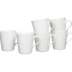 Clearance Kaffeebecher-Set Vio | 6-teilig | 300 ml | weiss Becher